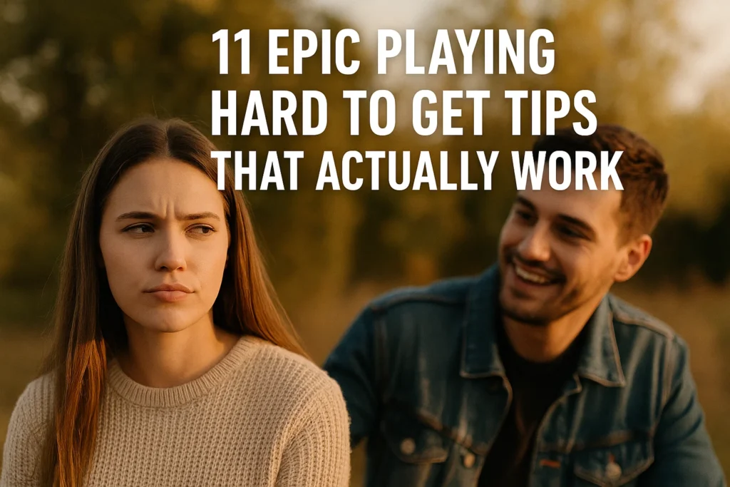11 Epic Playing Hard To Get Tips That Actually Work - Woman Meets Man: Flirting, Seduction & Body Language Tips 11 Epic Playing Hard To Get Tips That Actually Work