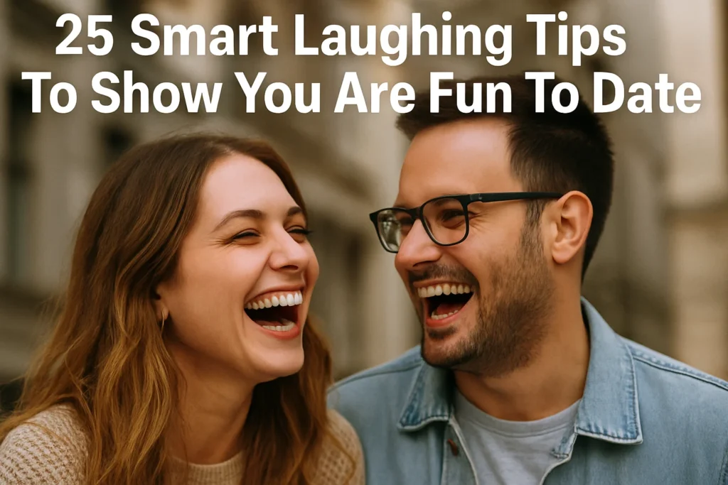 25 Smart Laughing Tips To Show You Are Fun To Date - Woman Meets Man: Flirting, Seduction & Body Language Tips 25 Smart Laughing Tips To Show You Are Fun To Date